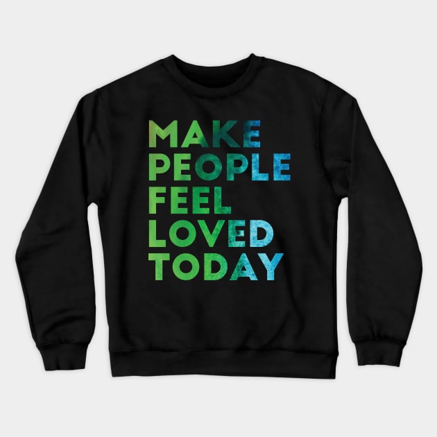 Inspirational Words inspiration Crewneck Sweatshirt by Gaming champion